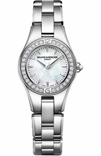 Baume & Mercier Linea Mother of Pearl Diamond Women's Watch 10013