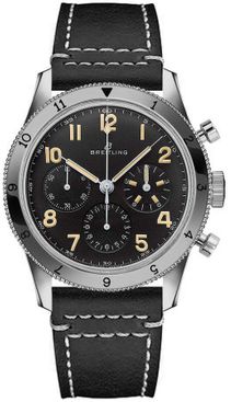 Breitling AVI Ref. 765 1953 Re-Edition Black Dial Men's Watch AB0920131B1X2