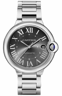 Cartier Ballon Bleu Dark Grey Dial Men's Watch WSBB0060