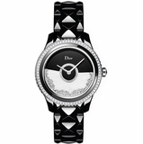 Christian Dior VIII Grand Bal Black Ceramic Women's Watch CD124BE3C003