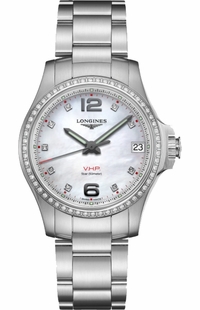 Longines Conquest V.H.P. Mother of Pearl Women's Watch L3.316.0.87.6