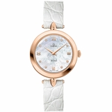 Omega De Ville Prestige Solid Gold Women's Watch 424.53.27.60.55.002