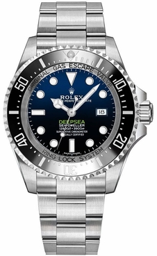 Rolex Deepsea D-Blue Dial Oystersteel Luxury Men's Watch 116660-0003