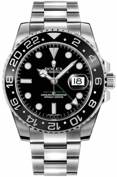 Rolex GMT-Master II 40mm Oystersteel Automatic Men's Watch 116710LN-0001