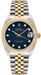 Rolex Datejust 36 Vignette Blue Dial Gold & Steel Diamond Watch 16233 - image 0