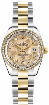 Rolex Lady-Datejust 26 Diamond Luxury Women's Watch 179383