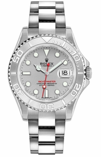 Rolex Yacht-Master 35 Stainless Steel Women's Luxury Watch 168622-0004
