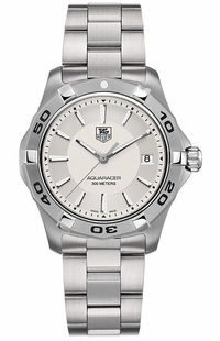 Tag Heuer Aquaracer Silver Dial Steel Men's Watch WAP1111.BA0831