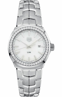 Tag Heuer Link 32m Pearl White Dial Ladies Watch WBC1314.BA0600